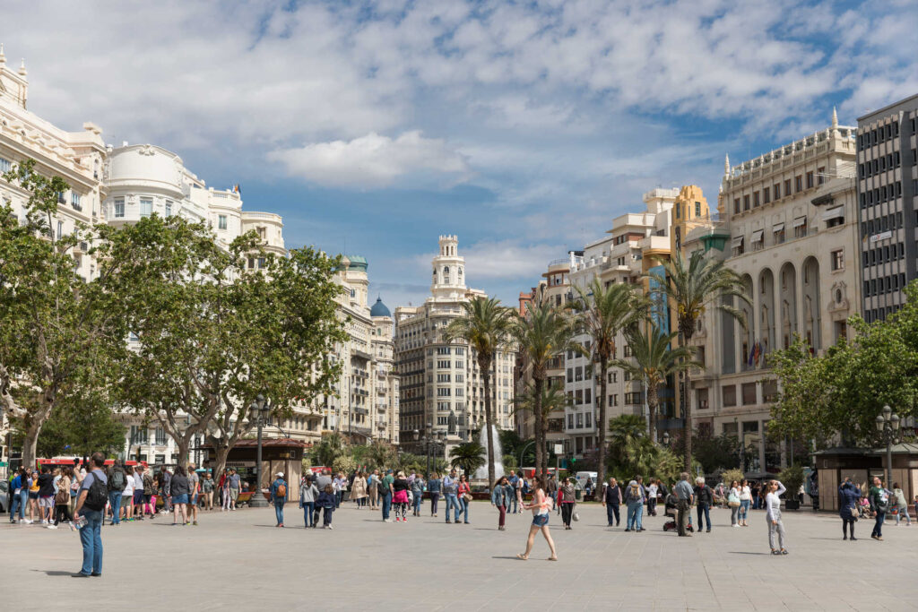 plaza de ayuntamiento valencia
